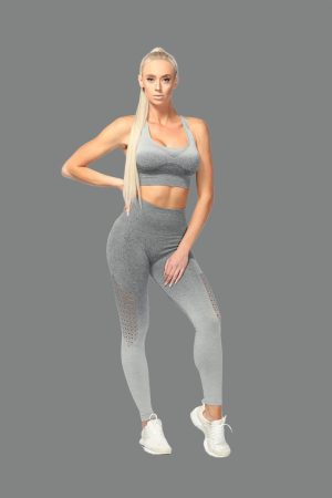 SEAMLESS SCRUNCH BUM TIGHTS & BRA SET – SEALSKIN