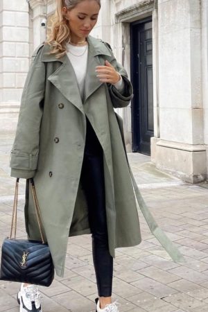 Trench Coat - Green