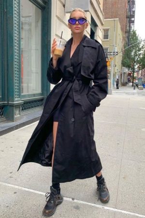 Trench Coat - Black