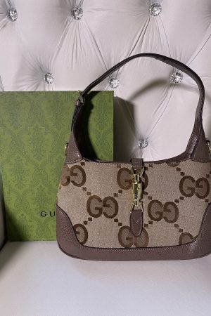 GG -  OVER THE SHOULDER CROSSBODY - BROWN