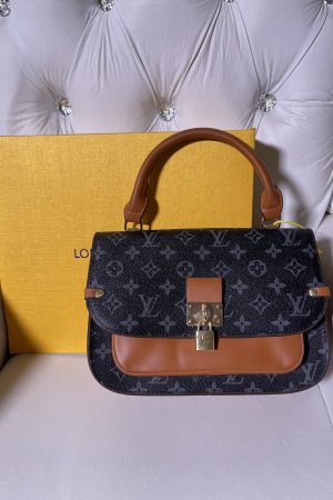 LV FLAP BAG - BROWN & BLACK