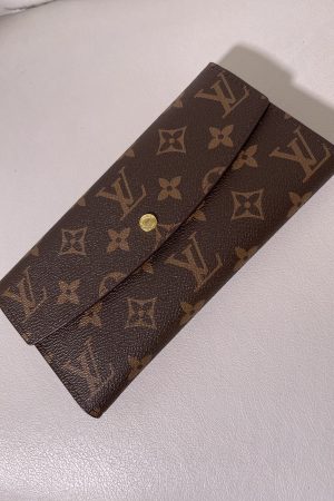 LV MONOGRAM WALLET - BROWN