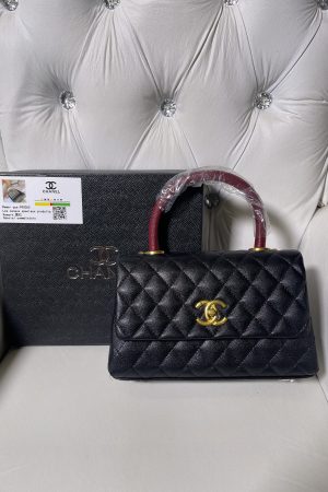 CHANEL FLIP OPEN BAG - BLACK