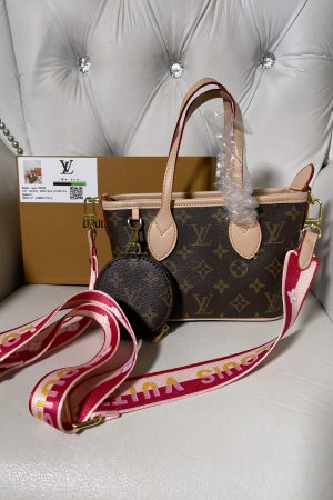 MINI NEVER FULL BAG - BROWN