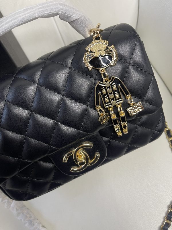 CHANEL MINI - BLACK - Image 3