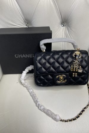 CHANEL MINI - BLACK