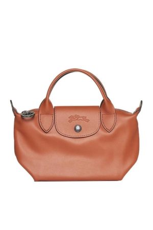 LONG CHAMP CROSS BODY BAG Brown