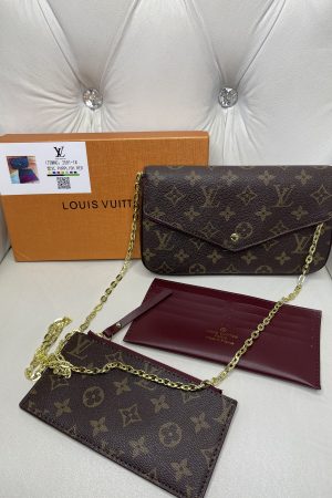 LV CROSSBODY - BROWN